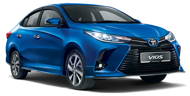 Toyota Vios 2022 a une nouvelle couleur Nebula Blue Metallic