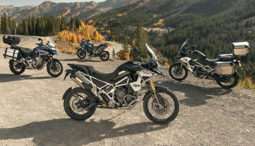 2022 Triumph Tiger 1200 adventure-touring range released – GT and Rally versions, five models 1389512