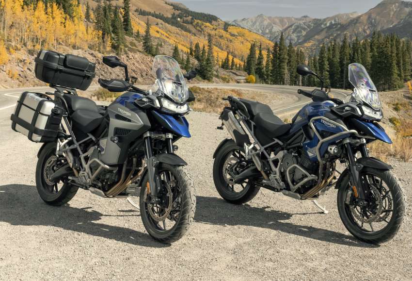 2022 Triumph Tiger 1200 adventure-touring range released – GT and Rally versions, five models 1389519