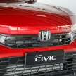 2022 Honda Civic in Malaysia – 3 variants, 1.5L VTEC Turbo engine, CVT and Honda Sensing as standard!
