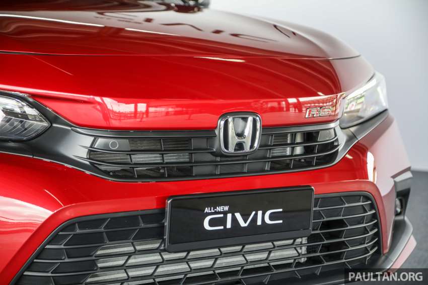 Honda Civic 2022 serba baru dibuka untuk tempahan 1391412