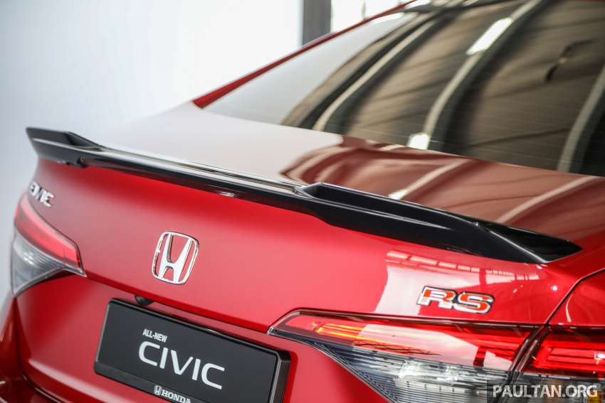 Honda Civic 2022 serba baru dibuka untuk tempahan 1391428
