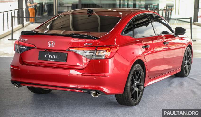 Honda Civic 2022 serba baru dibuka untuk tempahan 1391402