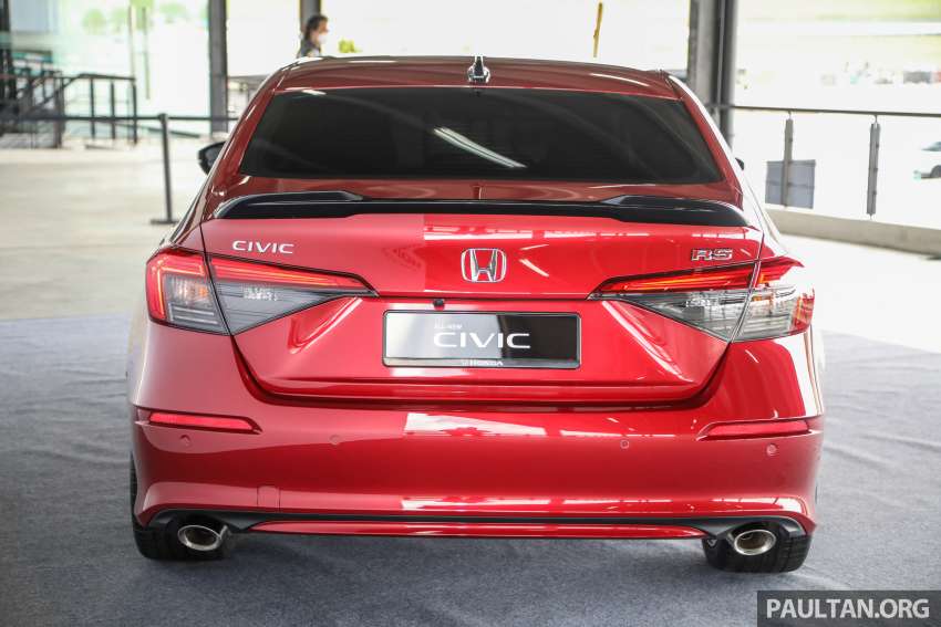 Honda Civic 2022 serba baru dibuka untuk tempahan 1391405