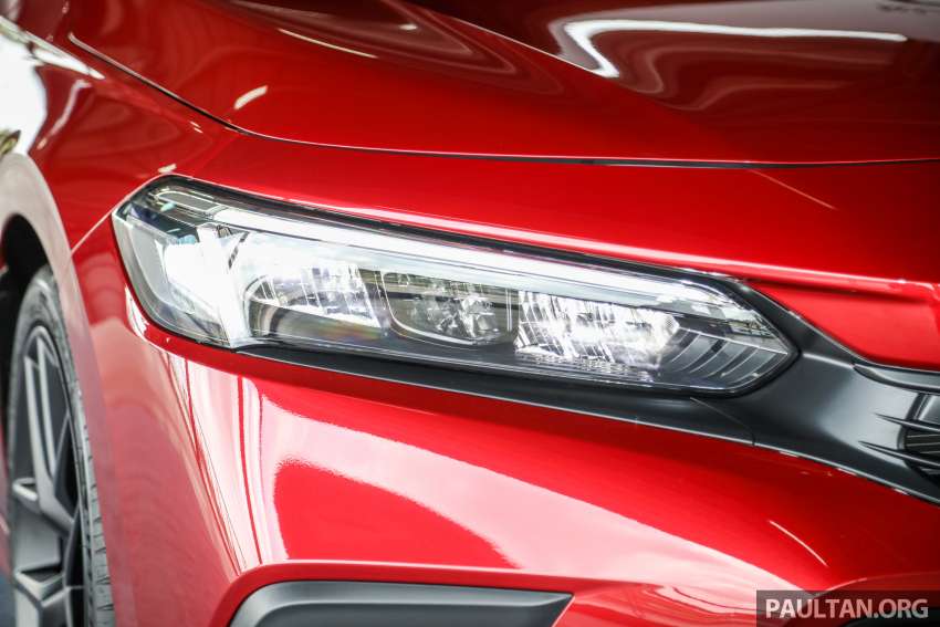 Honda Civic 2022 serba baru dibuka untuk tempahan 1391408