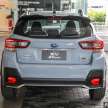 2022 Subaru XV 2.0i-P EyeSight launched in Malaysia – SI-Drive and dual-function X-Mode; from RM139,788