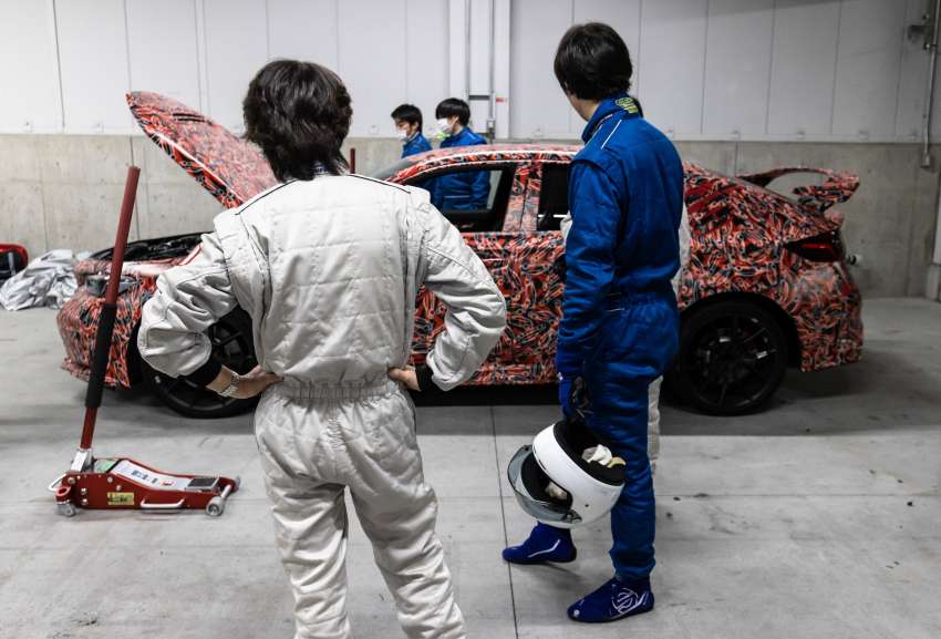 2023 Honda Civic Type R undergoes development testing at Suzuka Circuit – hot hatch debuts next year Image #1391235