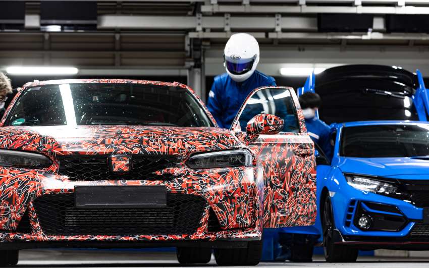 Honda Civic Type R 2023 – ujian kini giat dibuat di Suzuka, bakal didedahkan sepenuhnya tahun depan 1391253