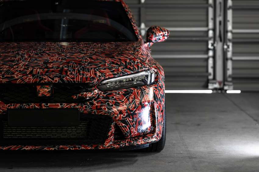 2023 Honda Civic Type R undergoes development testing at Suzuka Circuit – hot hatch debuts next year Image #1391226