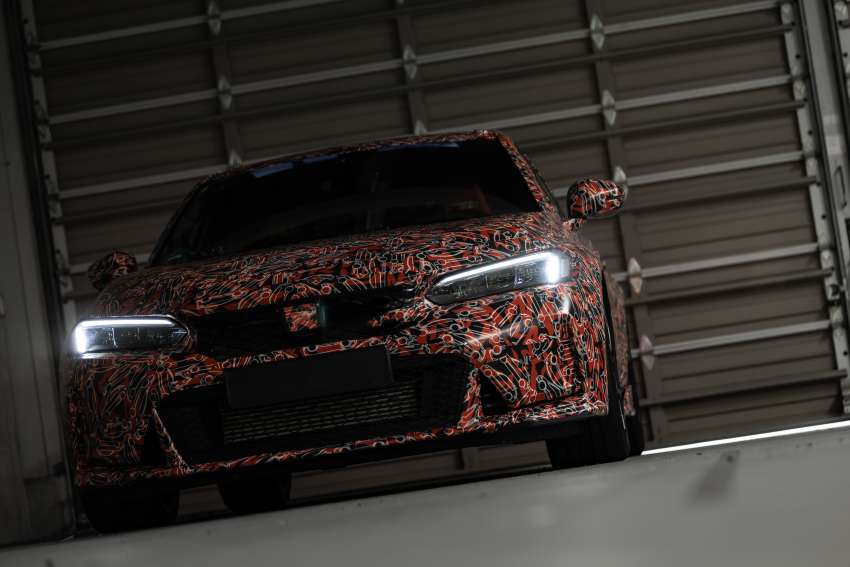 2023 Honda Civic Type R undergoes development testing at Suzuka Circuit – hot hatch debuts next year Image #1391229