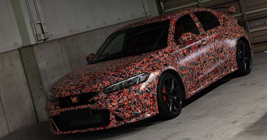 Honda Civic Type R 2023 – ujian kini giat dibuat di Suzuka, bakal didedahkan sepenuhnya tahun depan 1391263