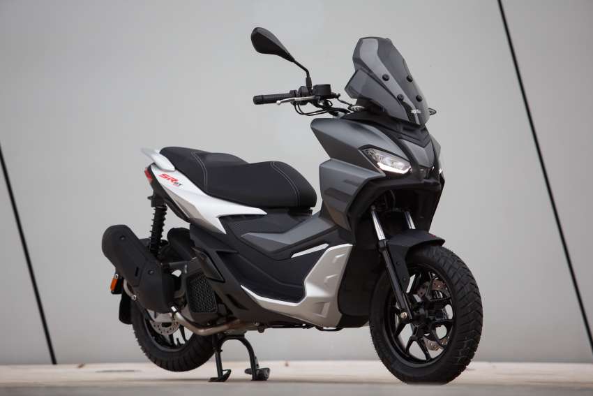 EICMA 2021: Aprilia SR GT – Urban adventure scooters in 125 cc, 200 cc versions; connectivity for calls, music 1386280