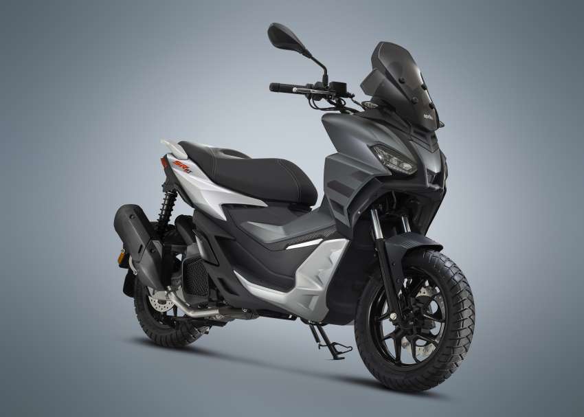 EICMA 2021: Aprilia SR GT – Urban adventure scooters in 125 cc, 200 cc versions; connectivity for calls, music 1386264