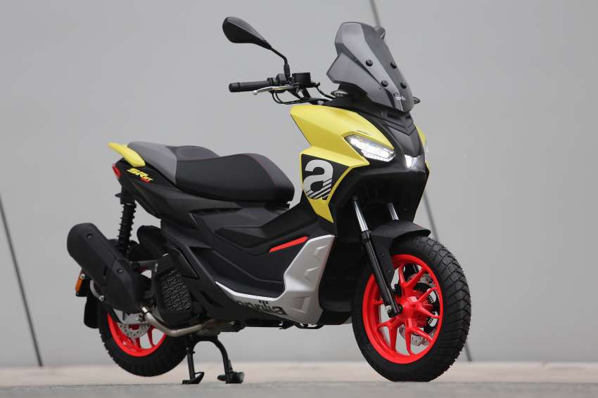 EICMA 2021: Aprilia SR GT – Urban adventure scooters in 125 cc, 200 cc versions; connectivity for calls, music 1386330