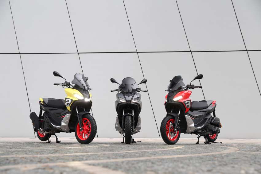 EICMA 2021: Aprilia SR GT – Urban adventure scooters in 125 cc, 200 cc versions; connectivity for calls, music 1386368