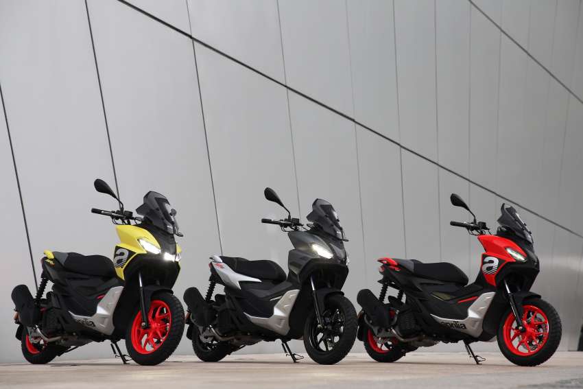 EICMA 2021: Aprilia SR GT – Urban adventure scooters in 125 cc, 200 cc versions; connectivity for calls, music 1386370