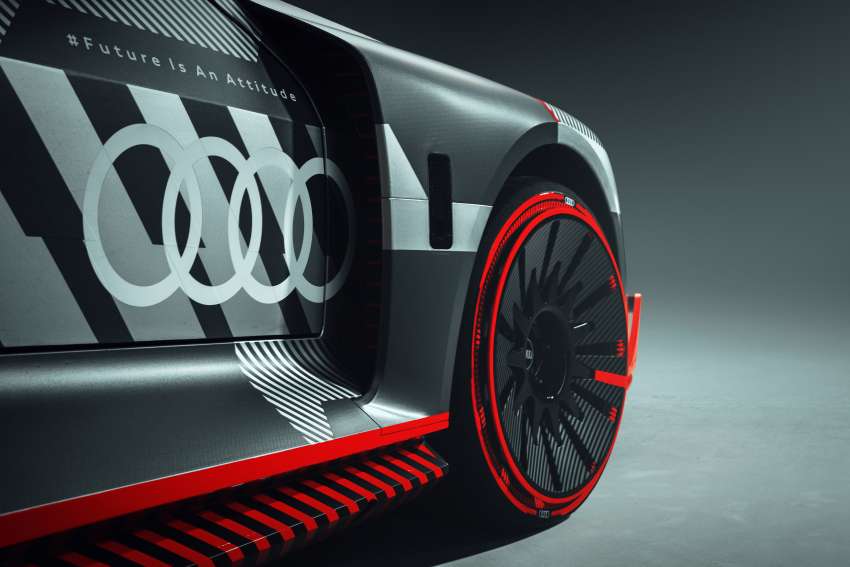 Audi S1 e-tron quattro Hoonitron debuts – one-off EV for Ken Block, to be used in new Electrikhana video 1392995