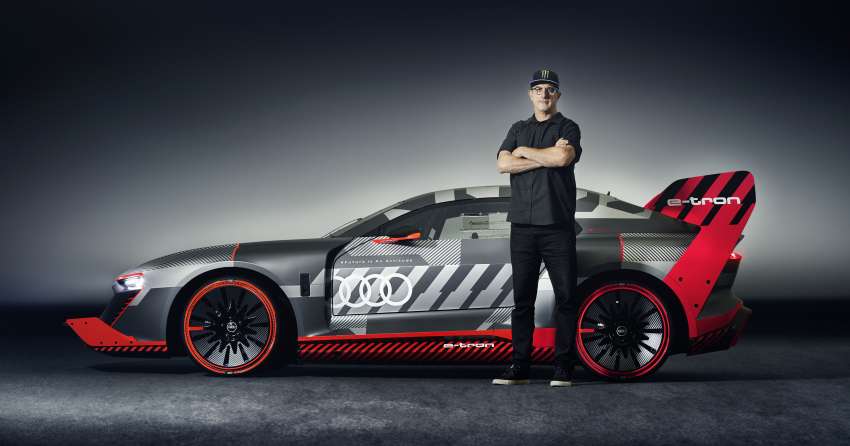 Audi S1 e-tron quattro Hoonitron debuts – one-off EV for Ken Block, to be used in new Electrikhana video 1392996