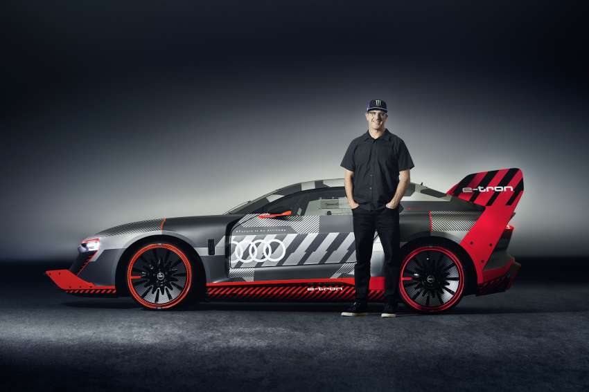 Audi S1 e-tron quattro Hoonitron debuts – one-off EV for Ken Block, to be used in new Electrikhana video 1392997