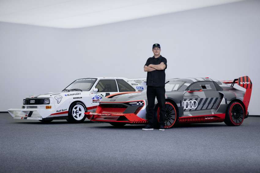Audi S1 e-tron quattro Hoonitron debuts – one-off EV for Ken Block, to be used in new Electrikhana video 1392999