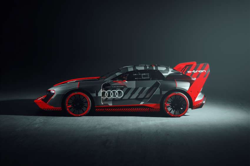 Audi S1 e-tron quattro Hoonitron debuts – one-off EV for Ken Block, to be used in new Electrikhana video 1393001