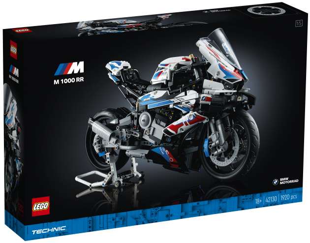 2021 BMW Motorrad M1000RR, 1:5 scale Lego, RM953