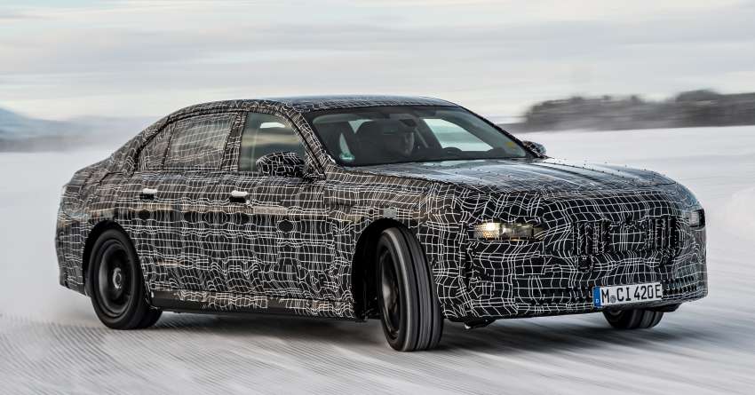 BMW i7 – EV version of the next-gen 7 Series claimed to be the world’s first all-electric luxury sedan 1385940