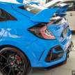 Honda Civic Type R FK8 facelift – hanya satu di M’sia