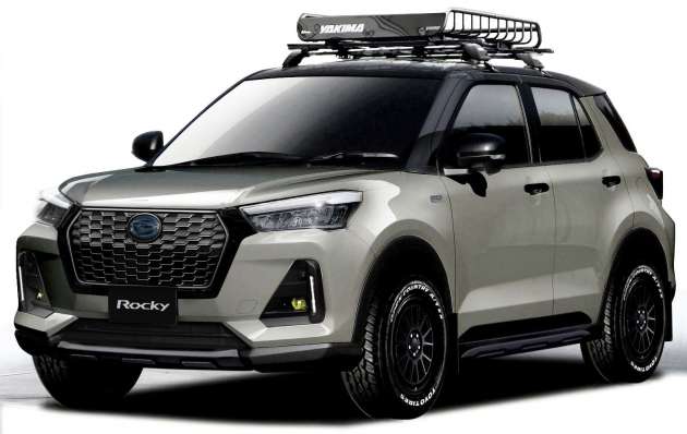 Tokyo Auto Salon 2022 – Daihatsu bawa Rocky e-Smart Hybrid Premium Version dan Crossfield Version