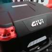 Givi lancar kotak barangan B33NM dan B45NM – harga masing-masing RM283 dan RM445, jaminan dua tahun