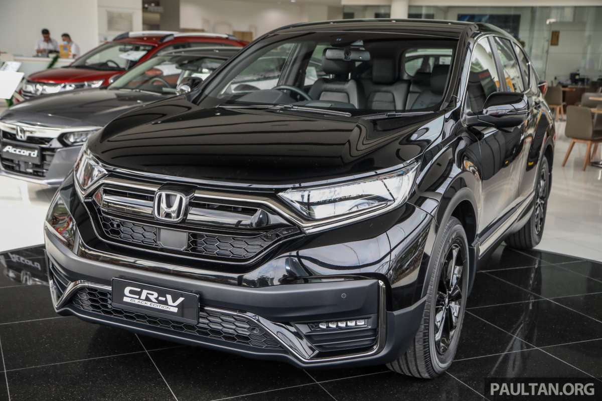 GALERIE: Honda CR-V Black Edition en Malaisie – 1.5L TC-P 2WD avec thème noir, coûte RM162k