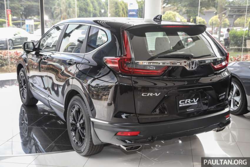 GALERI: Honda CR-V Black Edition di Malaysia – 1.5L TC-P 2WD dengan tema-hitam, berharga RM162k 1393773