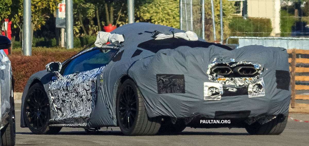 SPIED: Penerus Lamborghini Aventador menjadi hybrid
