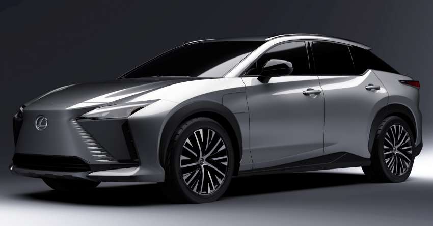Lexus RZ electric SUV revealed in first official photos, teasers – three more EVs shown, including sports car 1391828