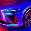 Lexus RZ SUV elektrik ditunjuk buat pertama kali — tiga lagi model EV, termasuk sebuah kereta sport