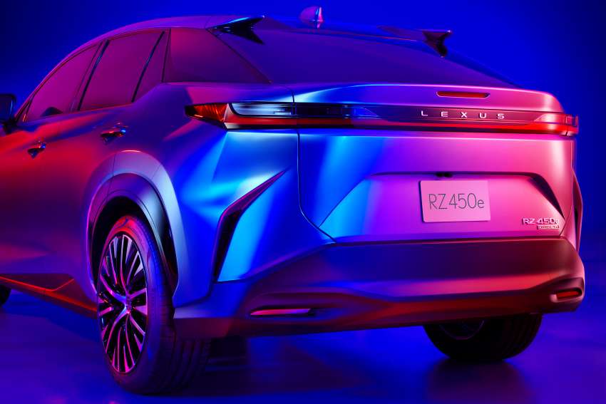 Lexus RZ electric SUV revealed in first official photos, teasers – three more EVs shown, including sports car 1391831