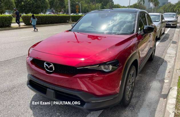 SPYSHOT: Mazda MX-30 2022 di Malaysia – SUV EV dengan jarak 224 km, kemungkinan di bawah RM150k?