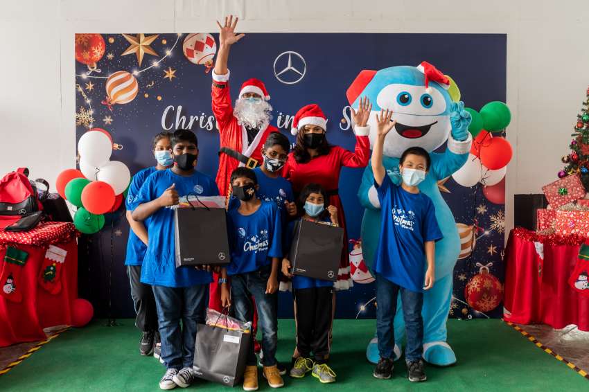 Mercedes-Benz Malaysia and Nicol David Organisation host Christmas in a Shoebox for Rumah KIDS children 1394084
