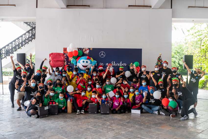 Mercedes-Benz Malaysia and Nicol David Organisation host Christmas in a Shoebox for Rumah KIDS children 1394085