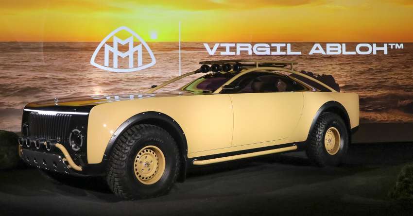 Mercedes-Benz reveals Project Maybach – electric off-road coupe concept honours late designer Virgil Abloh 1386644