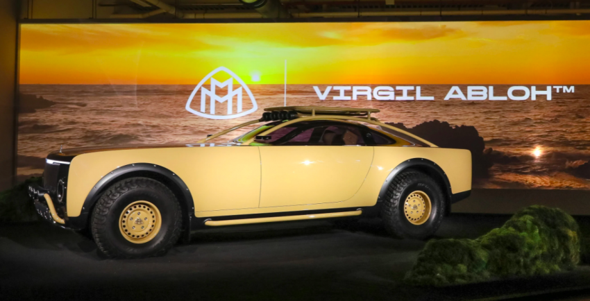 Mercedes-Benz Project Maybach – kereta konsep gaya lasak hasil kerjasama dengan mendiang Virgil Abloh 1386708