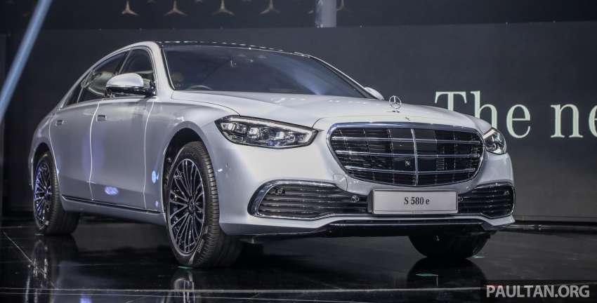 2022 W223 Mercedes-Benz S580e launched in Malaysia – 510 PS PHEV, 100 km all-electric range, 14 airbags 1392766