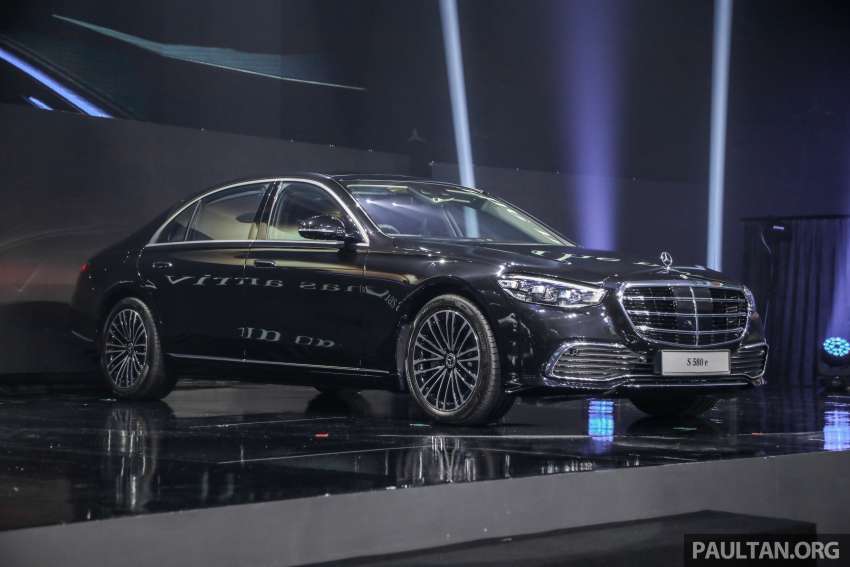 2022 W223 Mercedes-Benz S580e launched in Malaysia – 510 PS PHEV, 100 km all-electric range, 14 airbags 1392805