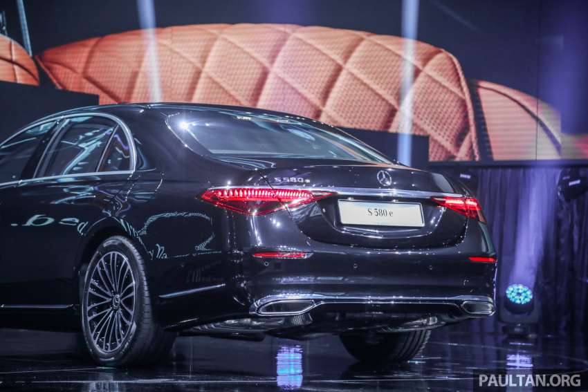 2022 W223 Mercedes-Benz S580e launched in Malaysia – 510 PS PHEV, 100 km all-electric range, 14 airbags 1392815