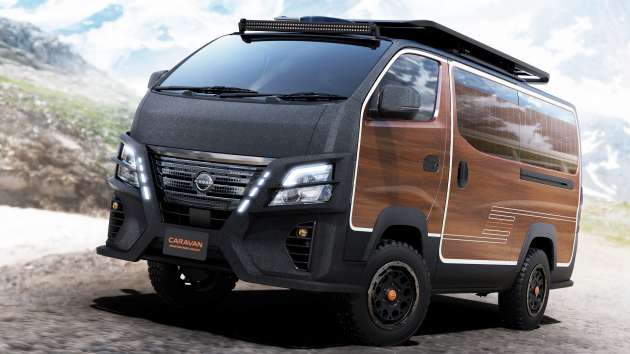 2022 Tokyo Auto Salon – Nissan Caravan Mountain Base, Myroom concepts based on NV350 Urvan