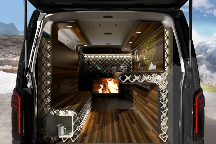 2022 Tokyo Auto Salon – Nissan Caravan Mountain Base, Myroom concepts based on NV350 Urvan 1395444