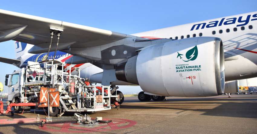 Petronas and Malaysia Airlines team up to complete first historic flight using sustainable aviation fuel 1394756