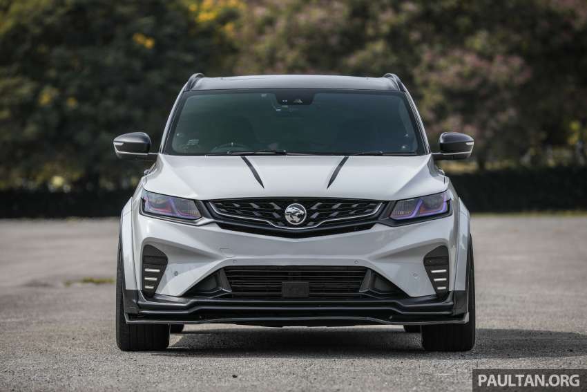 Viral Bumblebee Proton X50 goes grey – wide bodykit, 21-inch wheels, 203 horses and 330 Nm at the wheels! 1390596