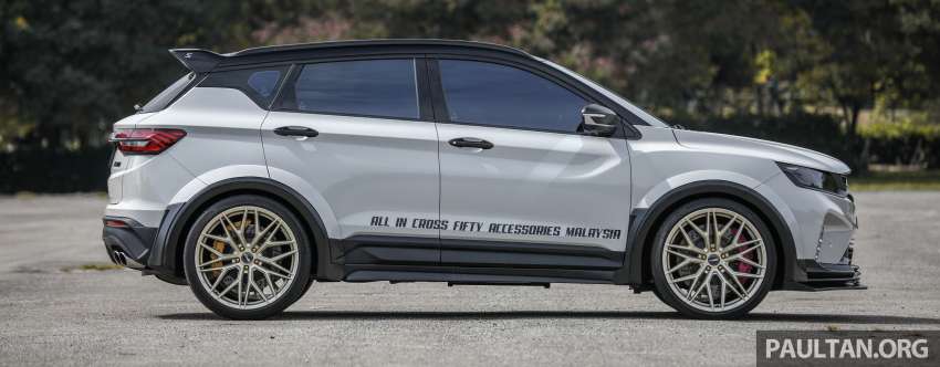 Viral Bumblebee Proton X50 goes grey – wide bodykit, 21-inch wheels, 203 horses and 330 Nm at the wheels! 1390600