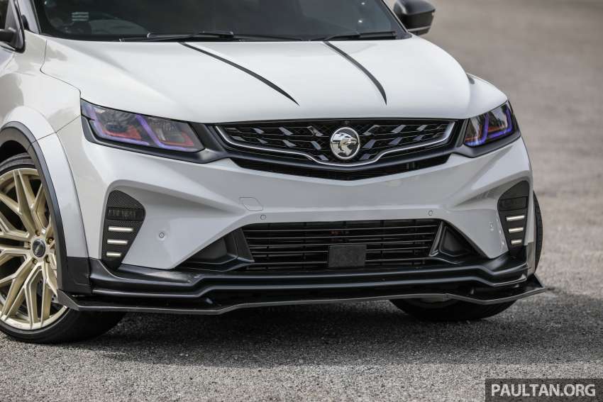 Viral Bumblebee Proton X50 goes grey – wide bodykit, 21-inch wheels, 203 horses and 330 Nm at the wheels! 1390601